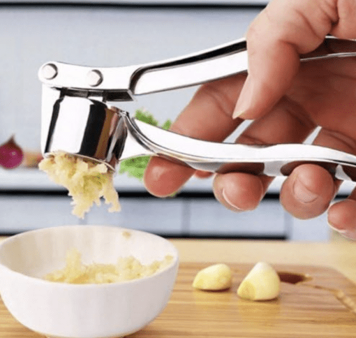 Stainless Steel Garlic Crusher Presser Garlic Press Multi-Function Manual Portable Garlic Crusher Ginger Mincer Easy to use - Image 2